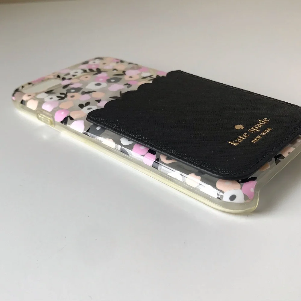 Kate Spade Phone Case Bundle, Floral Card Slot, Camel Party Daycation